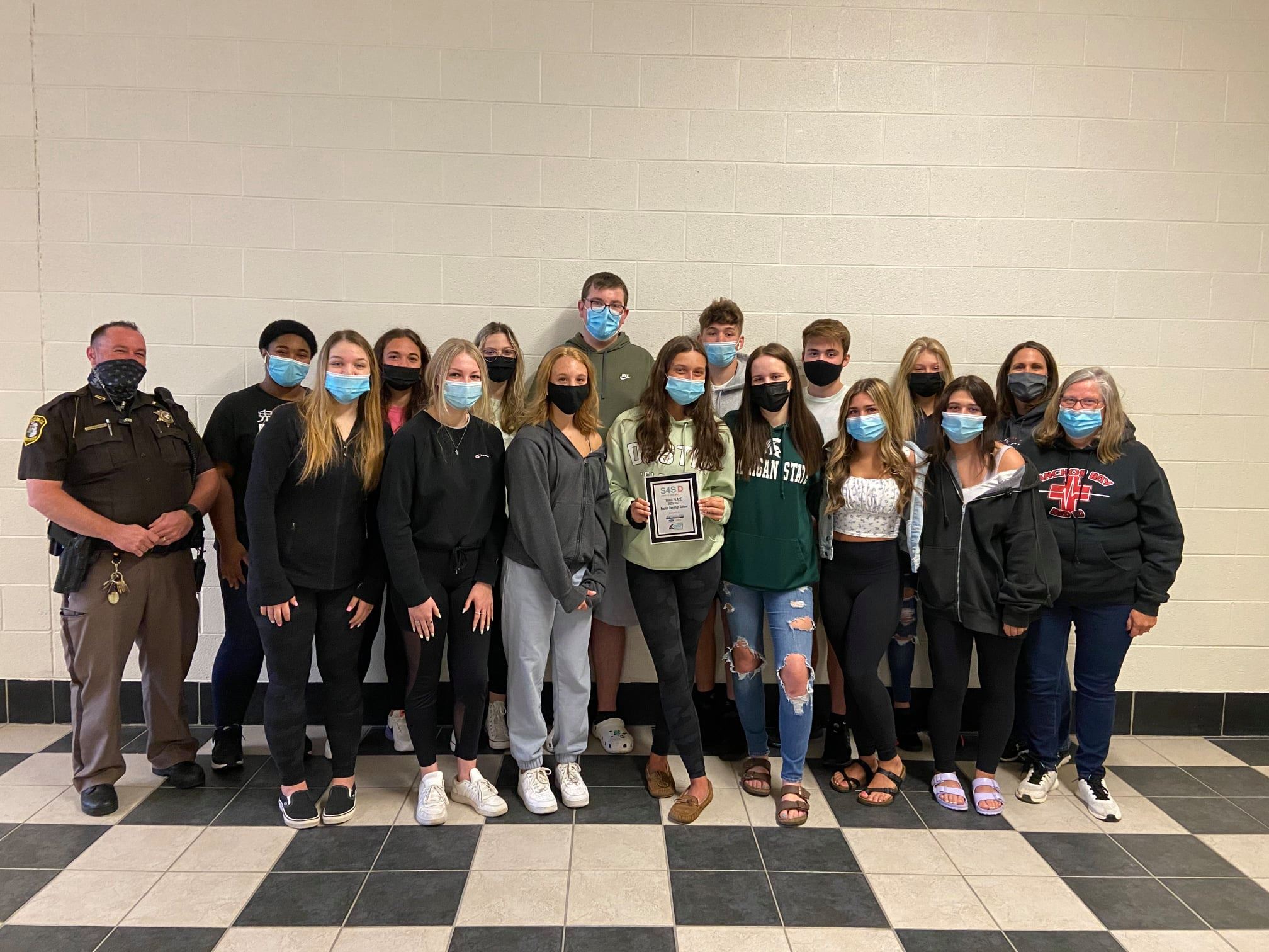 West Shore Educational Service District students finish first in statewide contest promoting safe teen driving